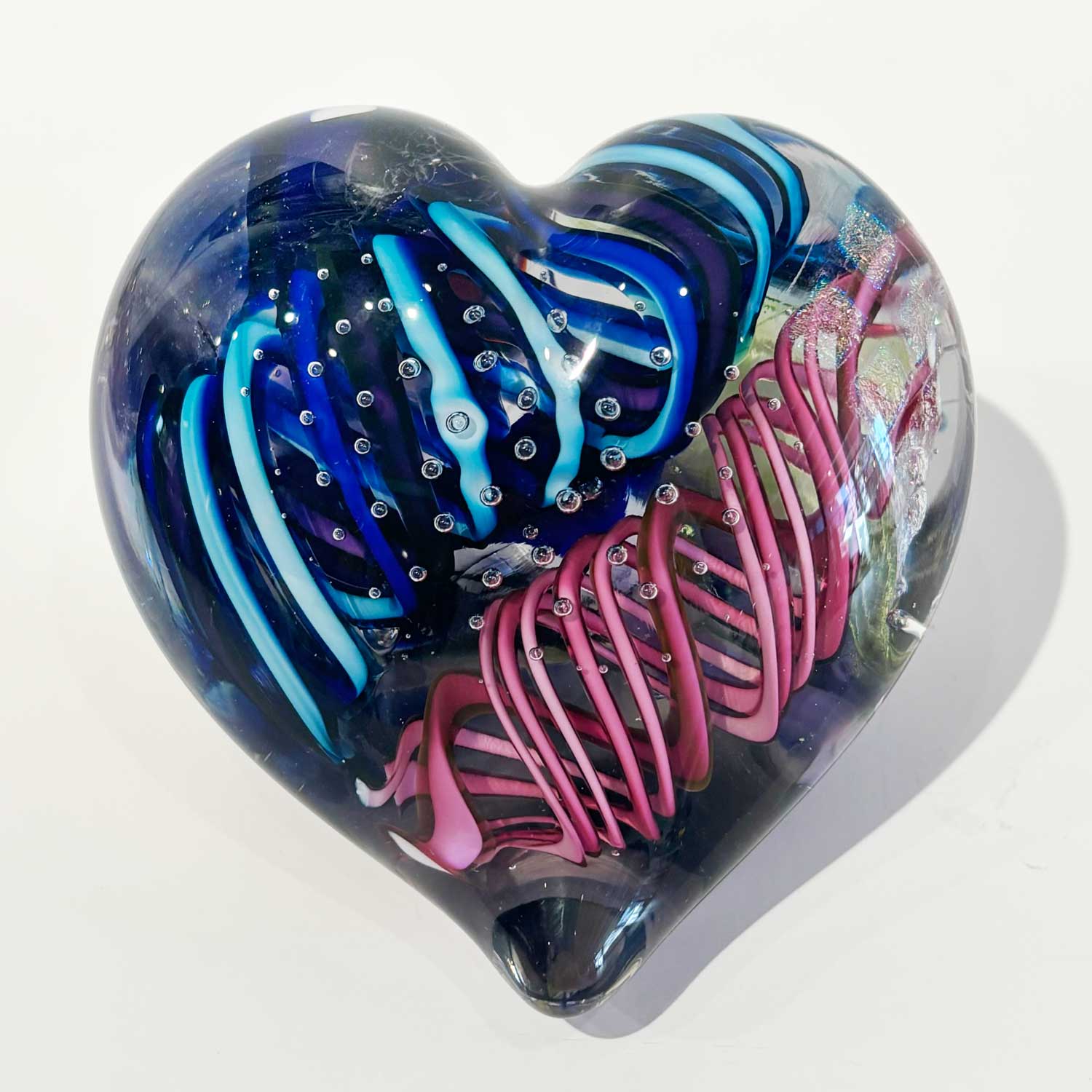 Small Heart 3 - Petroff Gallery - Glass Art