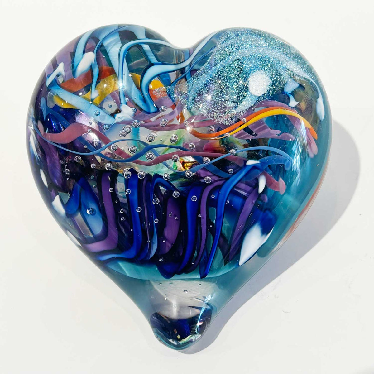 Small Heart 4 - Petroff Gallery - Glass Art