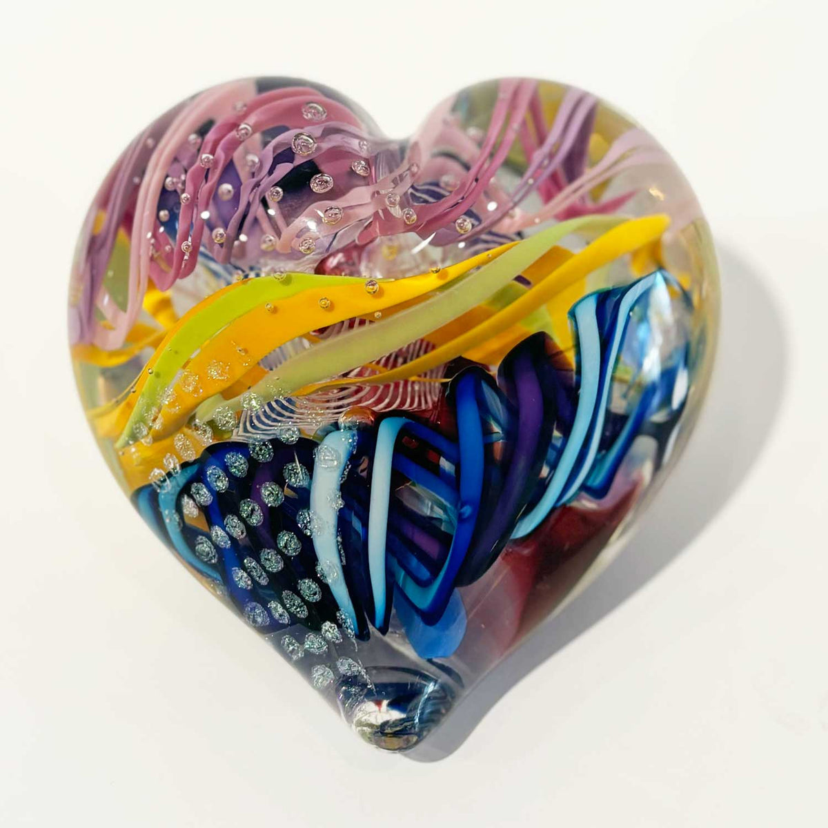 Small Heart 6 - Petroff Gallery - Glass Art