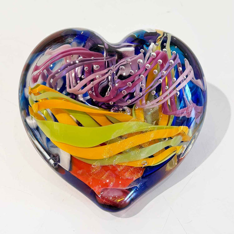 Small Heart 1 - Petroff Gallery - Glass Art