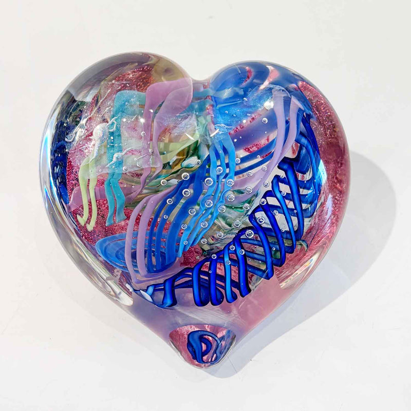 Small Heart 4 - Petroff Gallery - Glass Art