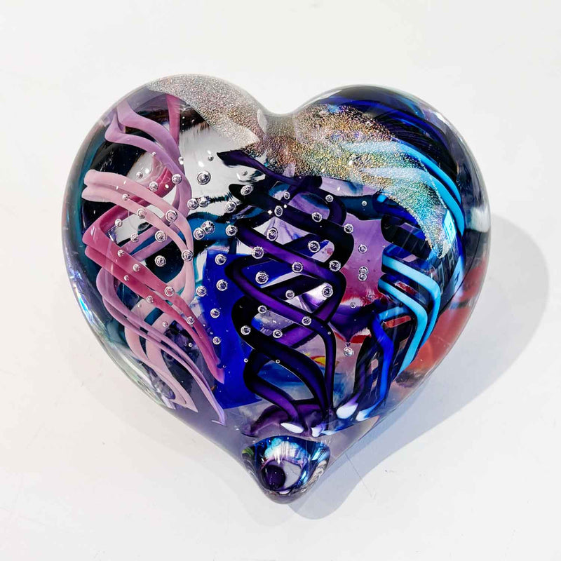 Small Heart 6 - Petroff Gallery - Glass Art