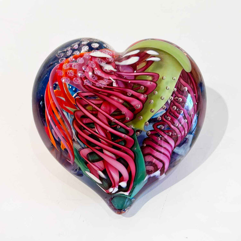 Small Heart 9 - Petroff Gallery - Glass Art