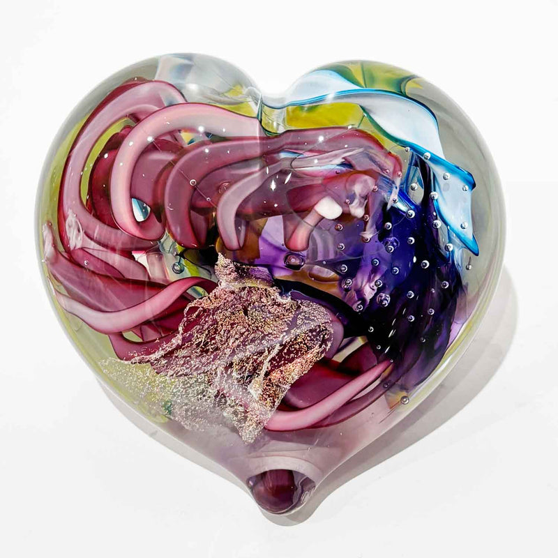 Small Heart 4 - Petroff Gallery - Glass Art