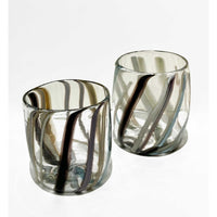 Thin Line Cups - Petroff Gallery -  - Sue Rankin - Thin Line Cups Grey, 3.5" x 3" x 3"