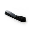 Twist Mezuzah Glossy Black - Petroff Gallery - Judaica