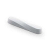 Twist Mezuzah Matte White Petroff Gallery 