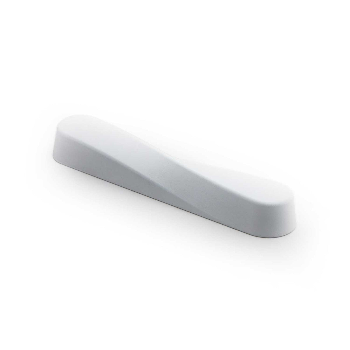 Twist Mezuzah Matte White Petroff Gallery 