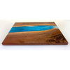 Venice Blue Pearl Walnut Board 2 - Petroff Gallery - Wood Art