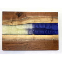 Purple Pearl Walnut Board 2 - Petroff Gallery - Wood Art