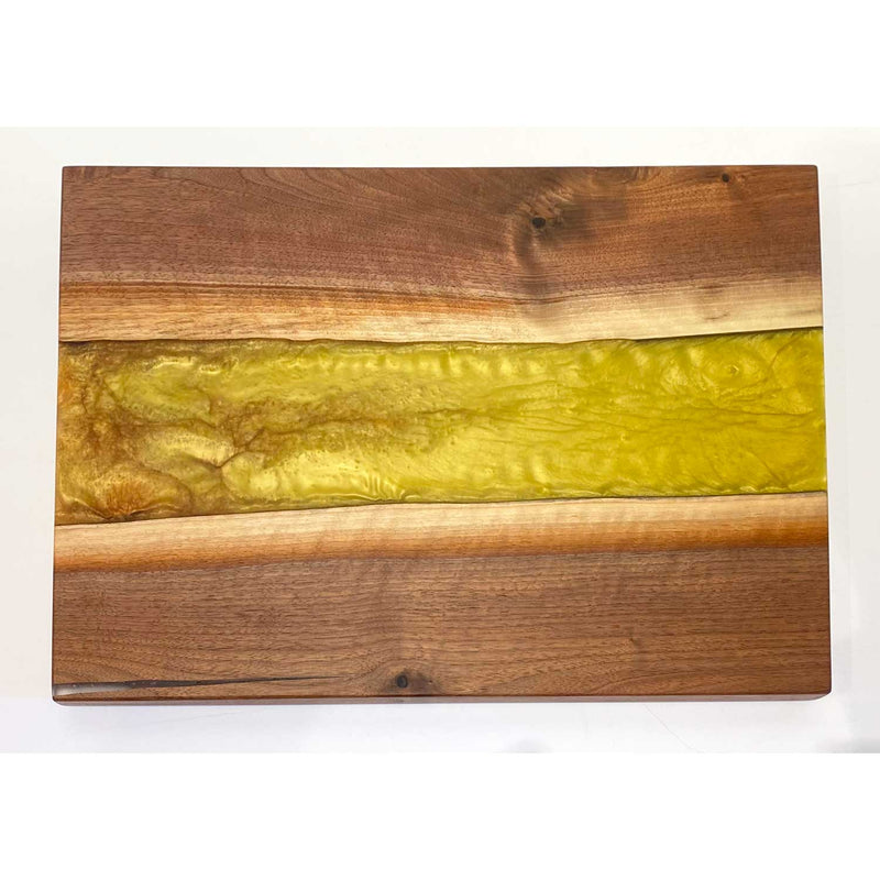 Pineapple Sandbar Walnut Board 2 - Petroff Gallery - Wood Art