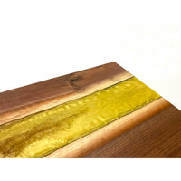 Pineapple Sandbar Walnut Board 2 - Petroff Gallery - Wood Art