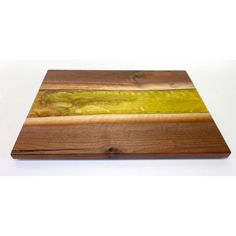 Pineapple Sandbar Walnut Board 2 - Petroff Gallery - Wood Art