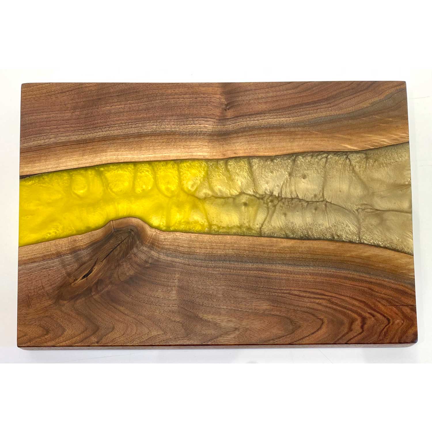 Pineapple Sandbar Walnut Board 3 - Petroff Gallery - Wood Art