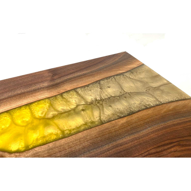 Pineapple Sandbar Walnut Board 3 - Petroff Gallery - Wood Art