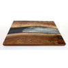 Battleship Grey Pearl Walnut Board 2 - Petroff Gallery - Wood Art