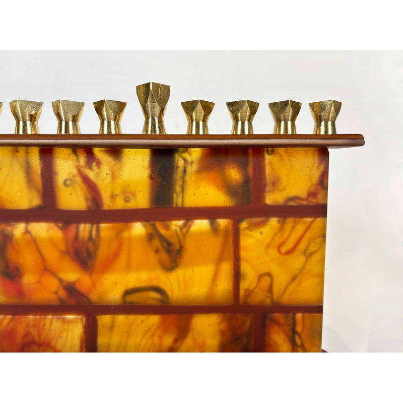 Wailing Wall Menorah Petroff Gallery 