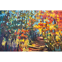 Walk With Me 24" x 36" - Petroff Gallery - Painting