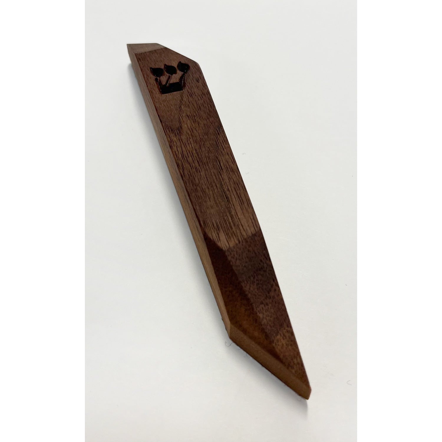 Walnut Mezuzah Petroff Gallery 