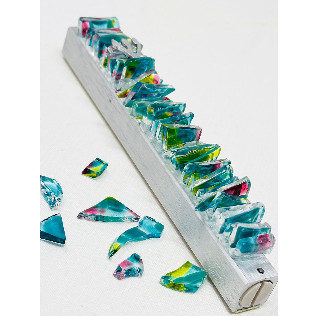 Wedding Glass Mezuzah Petroff Gallery 