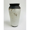 White Raku Medium Vase Petroff Gallery 