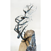 Windswept Tree with Rock Petroff Gallery 