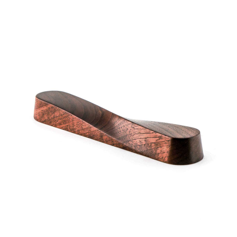 Twist Mezuzah Walnut - Petroff Gallery - Judaica