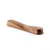 Twist Mezuzah Light Walnut - Petroff Gallery - Judaica